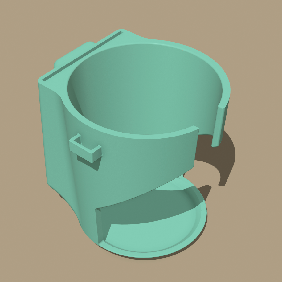 ☕ מחזיק כוס לעגלת תינוק – עם מקום למשקפי שמש וכרטיסיית קפה